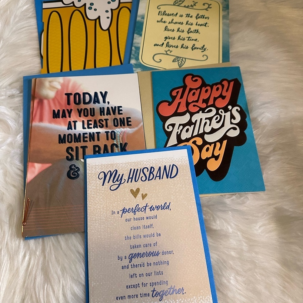 Father’s Day  Greeting Cards Set